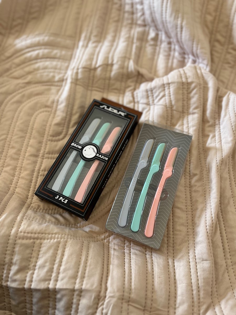 🪒 مجموعة شفرات Slider Brow Razor — 2